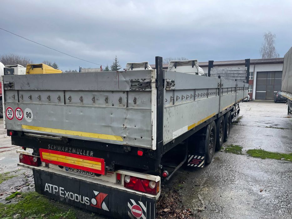 Semiremorca Schwarzmuller cu/fara prelata si semiremorca Meierling