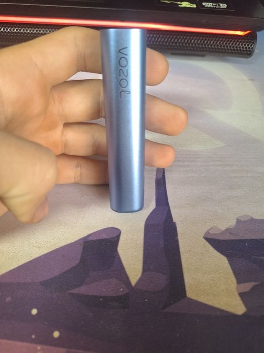 Aparat GLO PRO SLIM (negru) + aparat VOZOL SWITCH PRO (albastru)