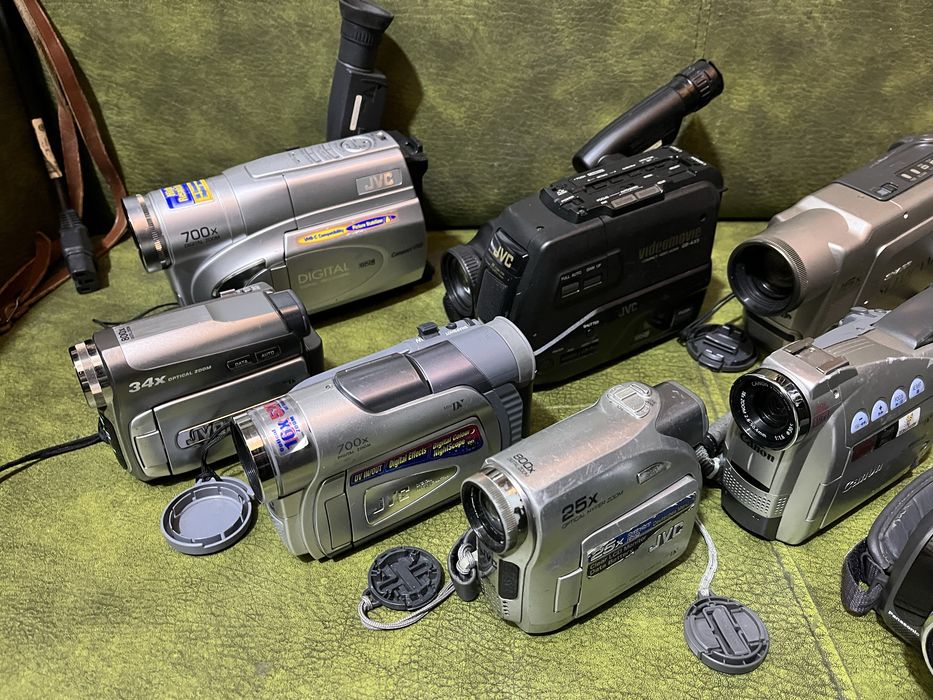 Camere film filmat MiniDv VHS(C), Video8