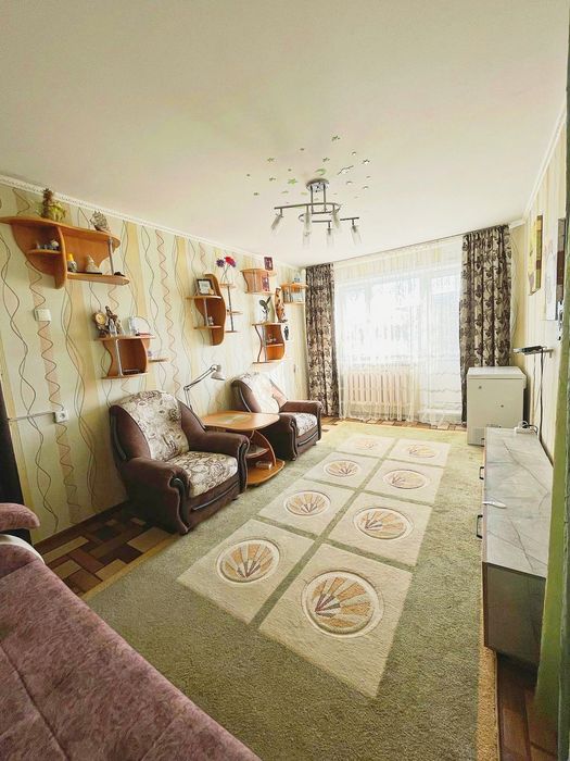 Продается 3-комн (7-36, 5 эт) с ЛОДЖИЕЙ