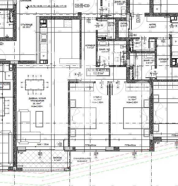 Продава се Тристаен апартамент в София, Дружба 2 - 125 кв.м за 1880 €/кв.м - Снимка #11