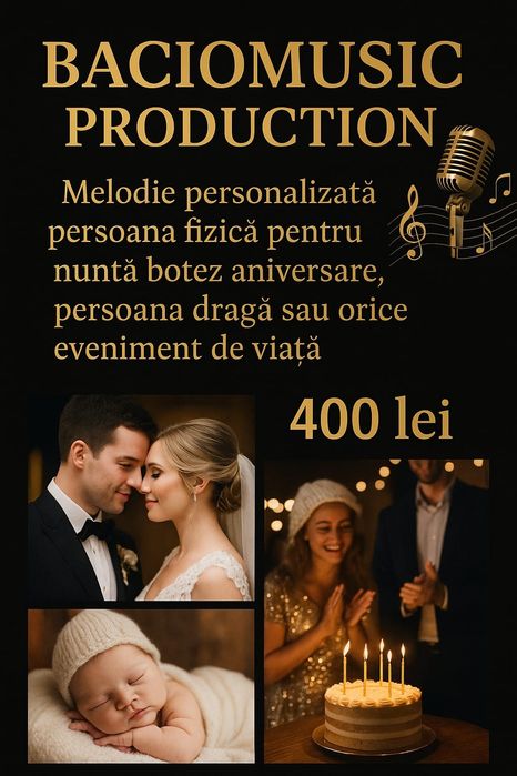 Melodii personalizate (evenimente, afaceri)