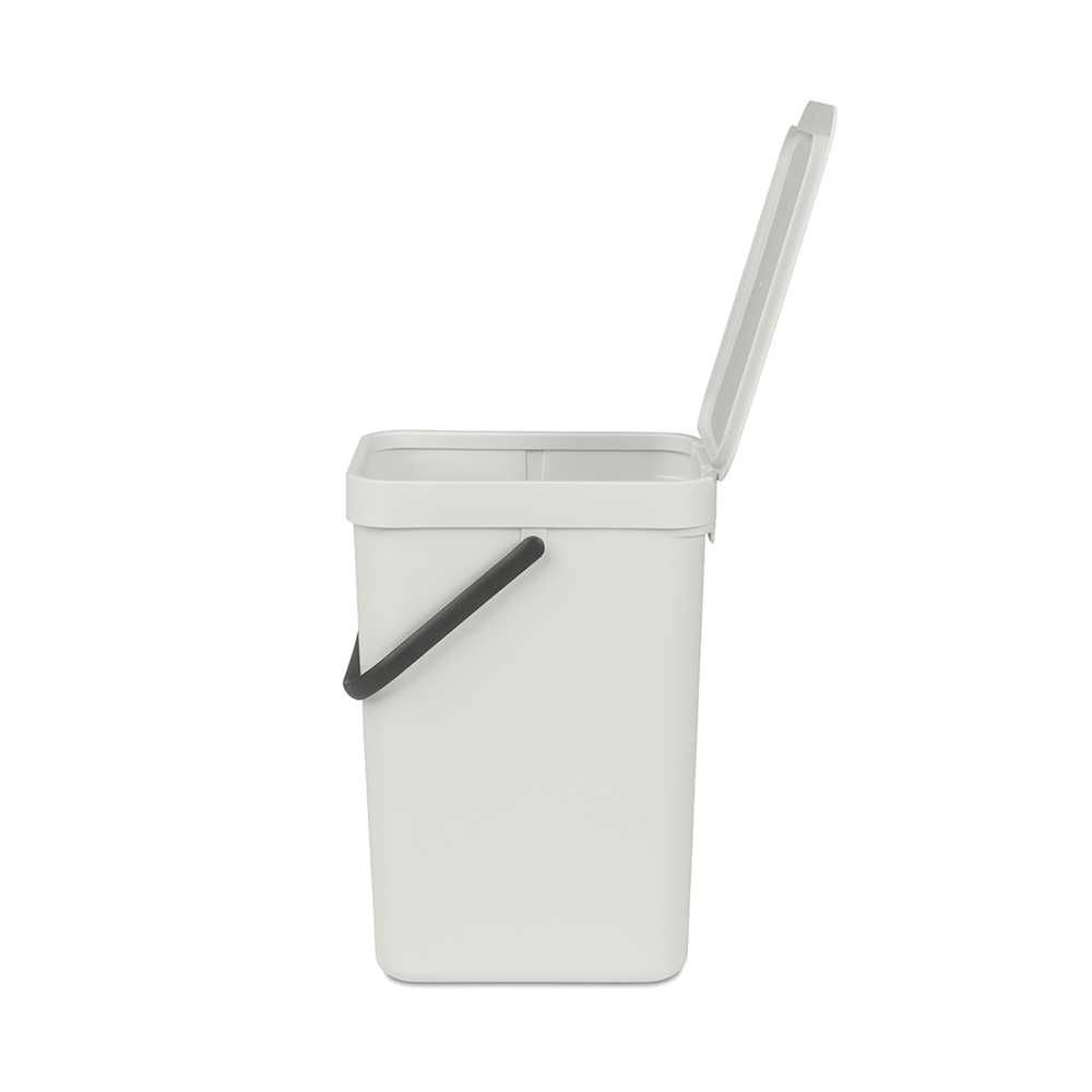 Кош за смет за разделно събиране Brabantia Sort&Go 12L, Light Grey
