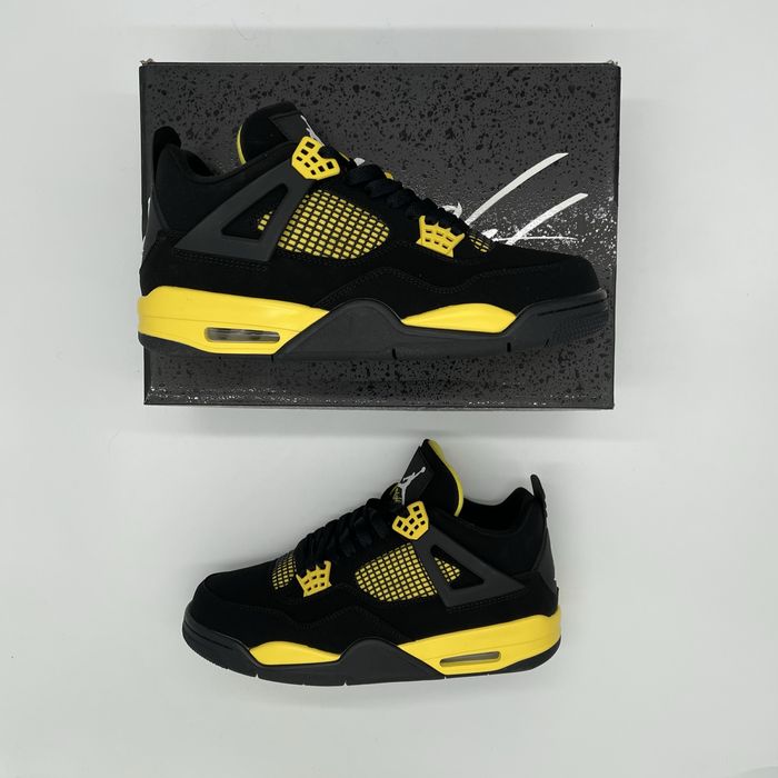 Nike Air Jordan 4 Yellow Thunder