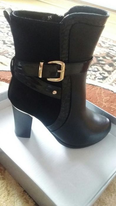 Botine damă negre