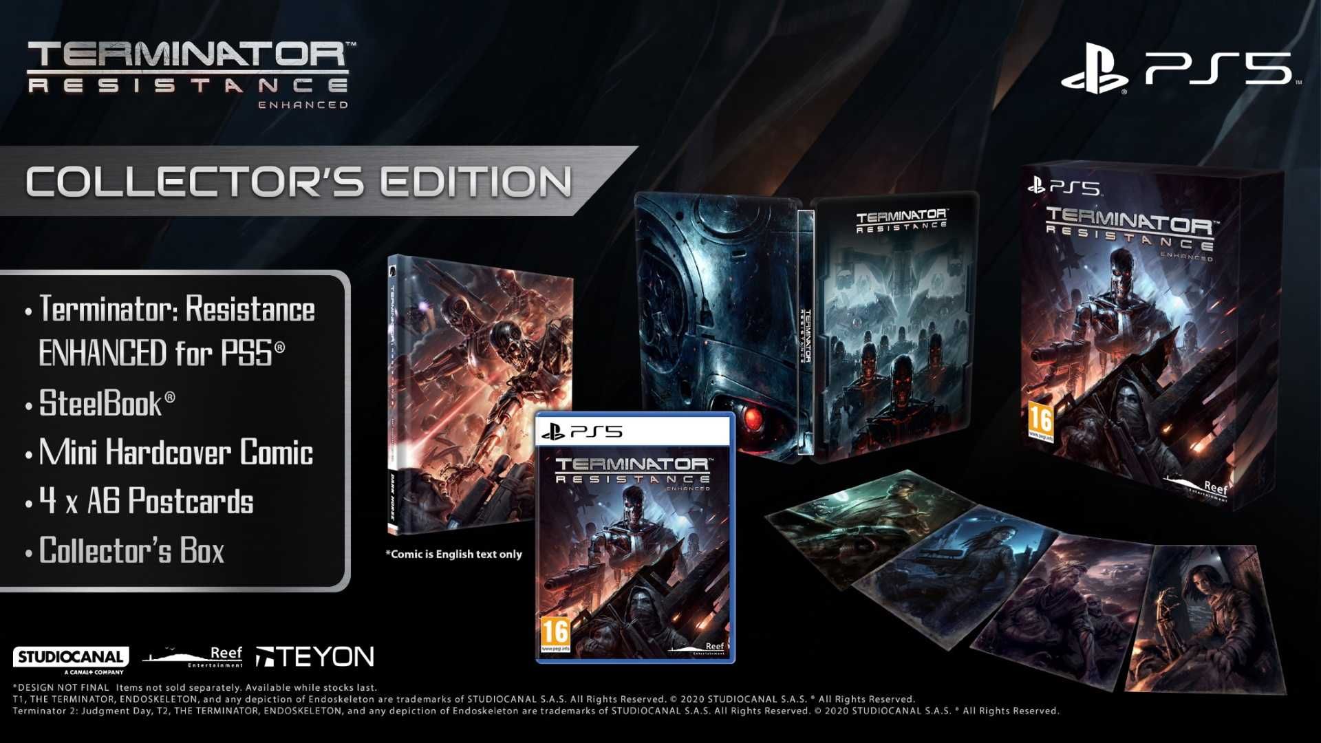 Terminator: Resistance. Collector's Edition (PS5) Запечатан