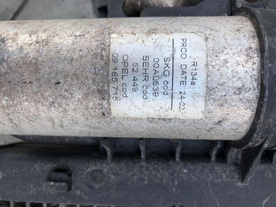 radiator clima ac opel agila b 2009