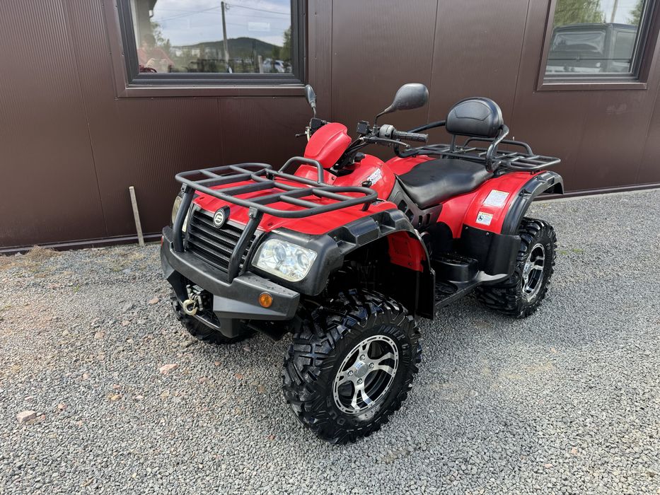 Atv cf moto 500 4x4 fabricatie 2013/varianta lunga/ impecabil