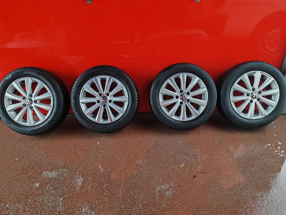 Jante aliaj WV Originale cauciucuri iarnă Michelin 205/55/16