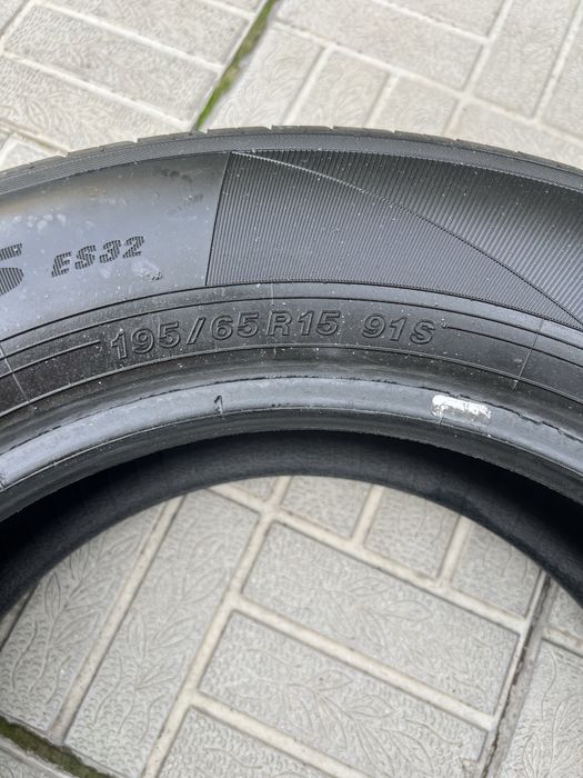 Резина лето 15 yokohama 2 месяца ездили !