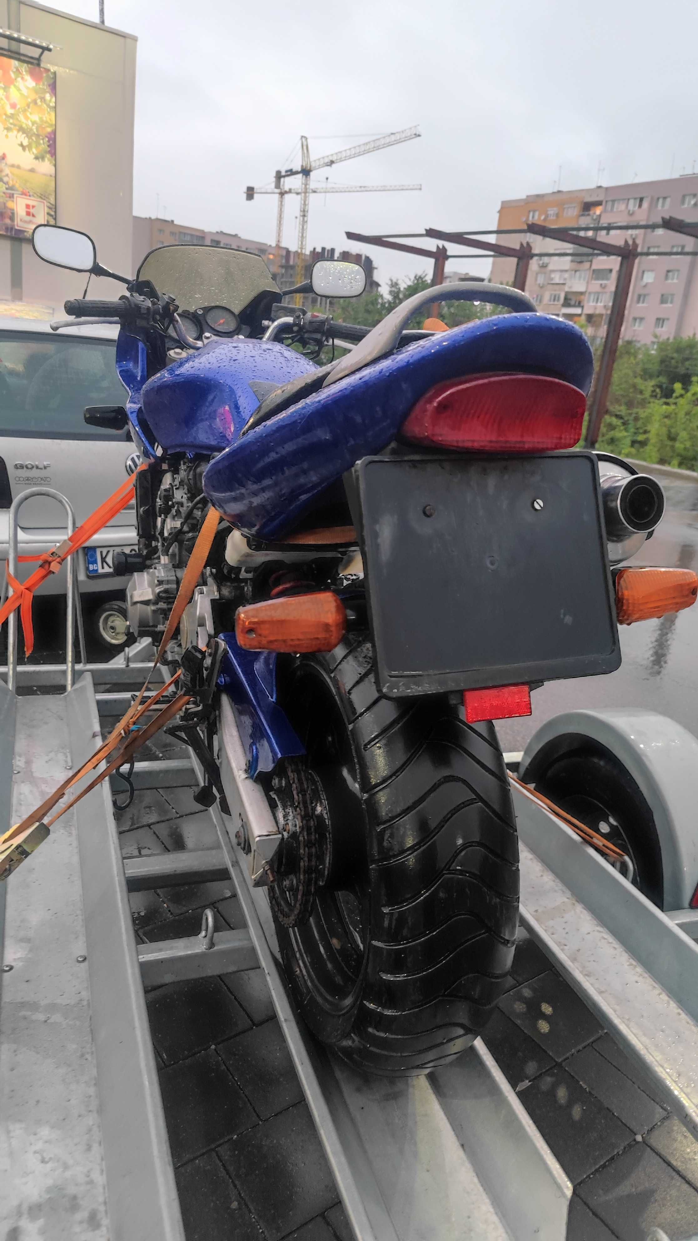 Мотор Honda Hornet 600 S на части