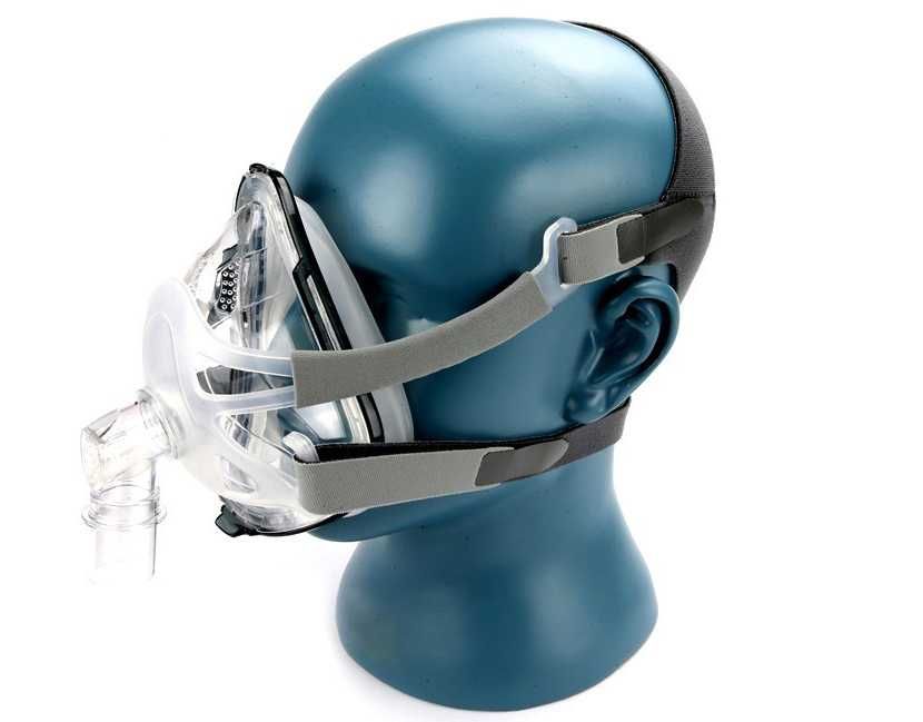 Full Face Маска за сънна апнея, за всички CPAP / ЦПАП апарати + каишка