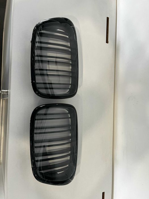 Grile Duble M Negru Lucios Bmw Seria 5 E39 1997-2003