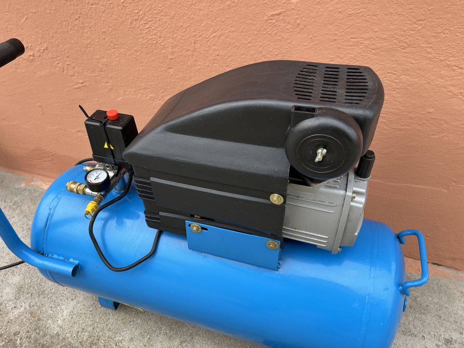 Маслен Компресор GUDE 1.85kw 50лит. 10бар. 250 L/min. Внос Гернания