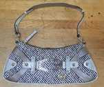 Geanta Guess,material textil și piele