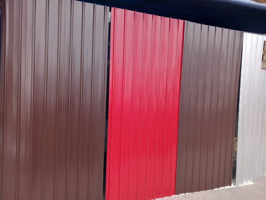 Vând tabla cutată zincata și color diferite grosimi