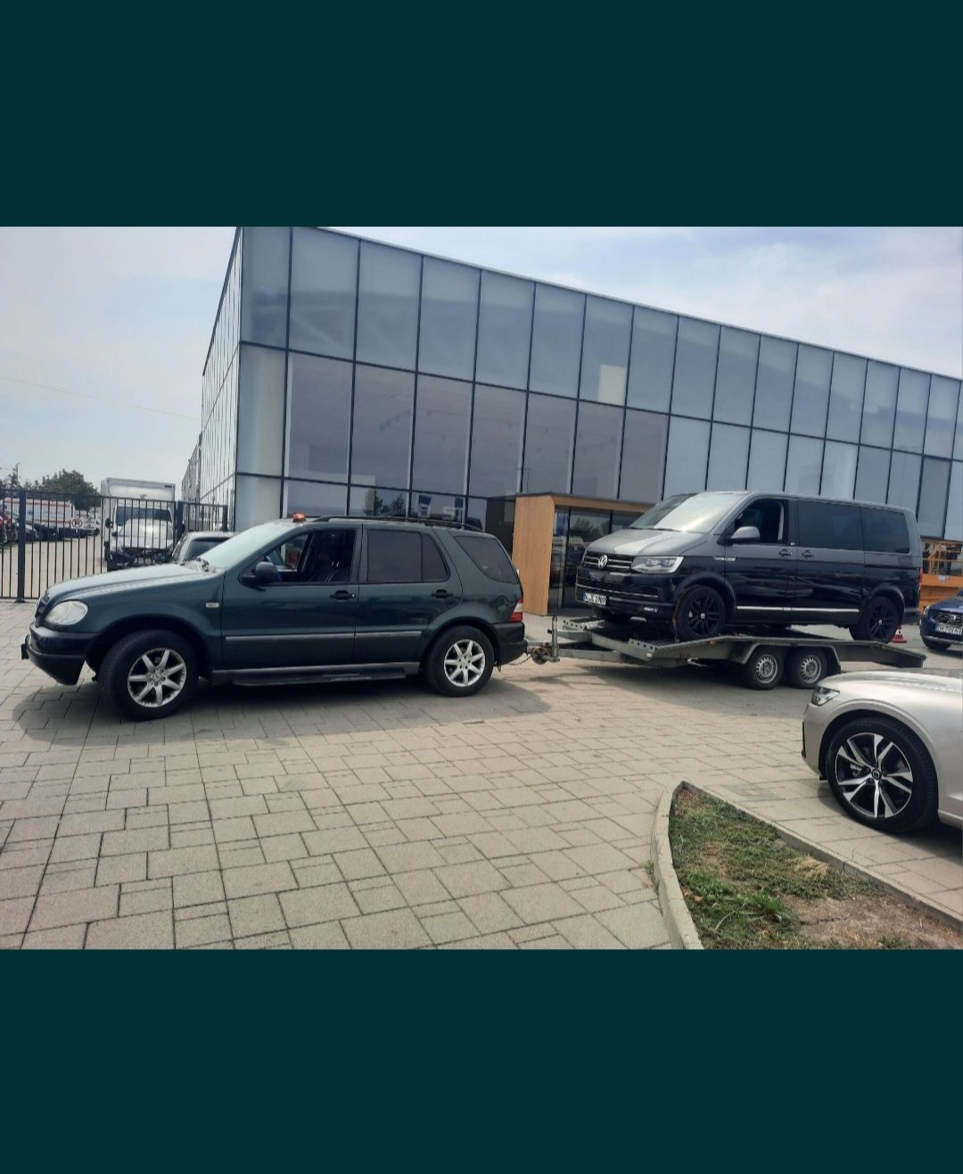 Tractări auto Timișoara,  Ungaria,  Autostrada A1,  Platformă / Șlep