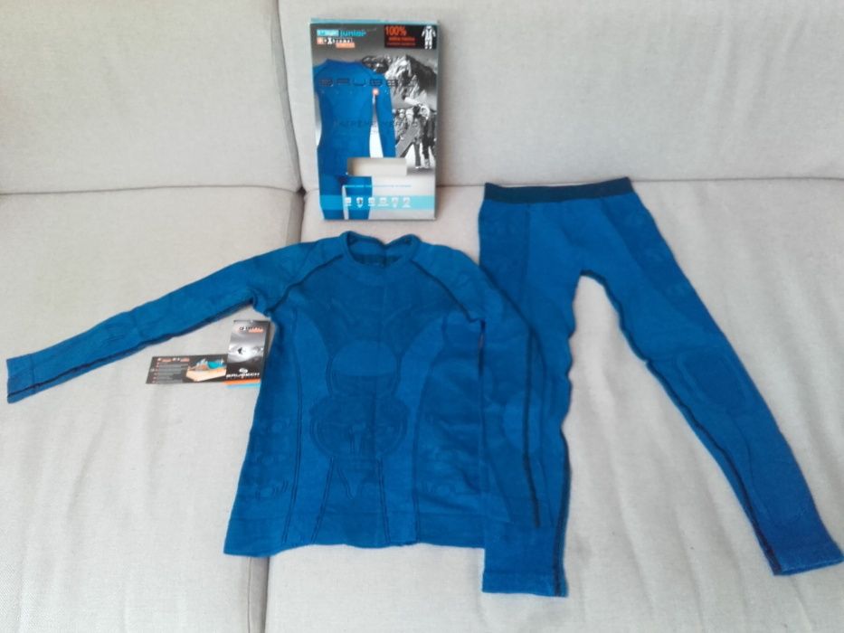 Set lenjerie termoiz. copii BRUBECK BodyGuard ExtremeMerino 128-134