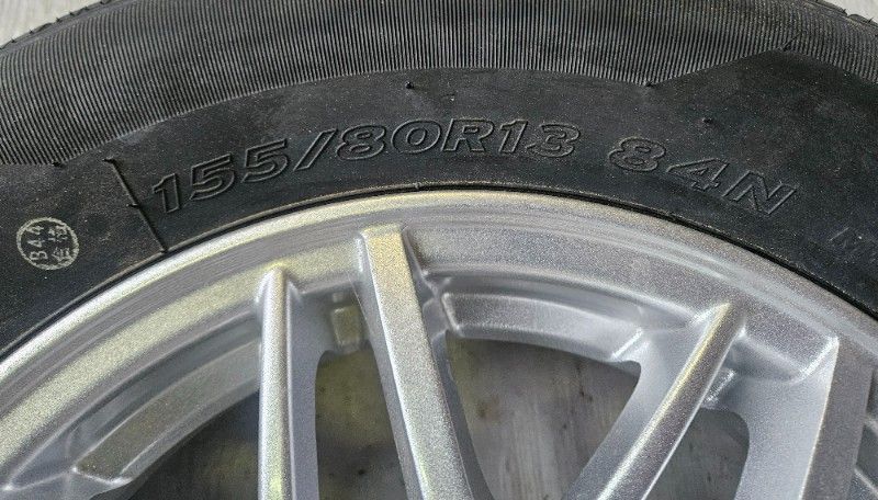 Roata 155/80R13 79N Anvelopa Security Janta aliaj 4Jx13 4/57/100 ET30