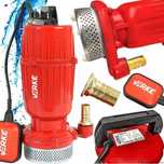 Pompa submersibila cu plutitor pentru apa 1", 0.55kw, debit 8 m3/h,