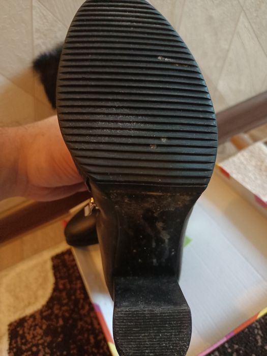 Зимние сапоги  отличном состоянии