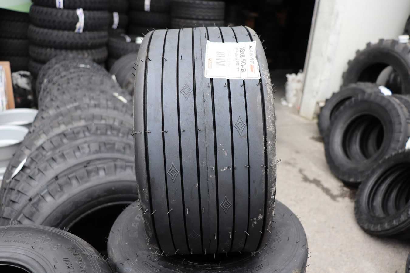 KABAT implement 18X8.50-8 6PR cauciucuri noi