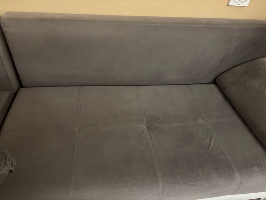 !!! Сив ъглов диван !!!