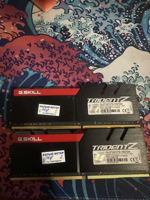 Рперативная память DDR4 16gb 2x8 4000mhz