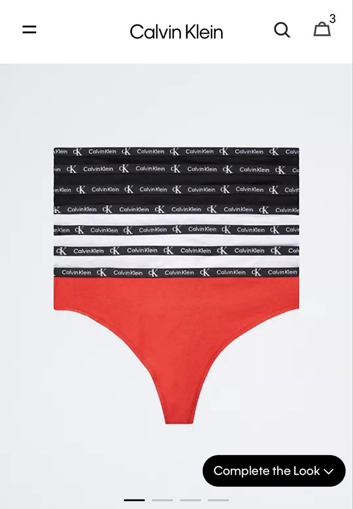 Calvin Klein оригинал стринги трусики