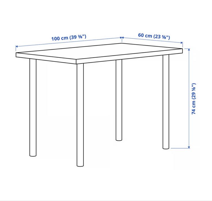 birou Ikea Linnmon/Adils
