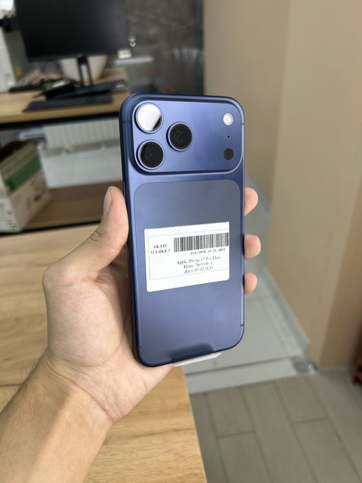 Iphone 17 pro max неактивированный/Б.Момышулы 23 есть каспи 0-0-12