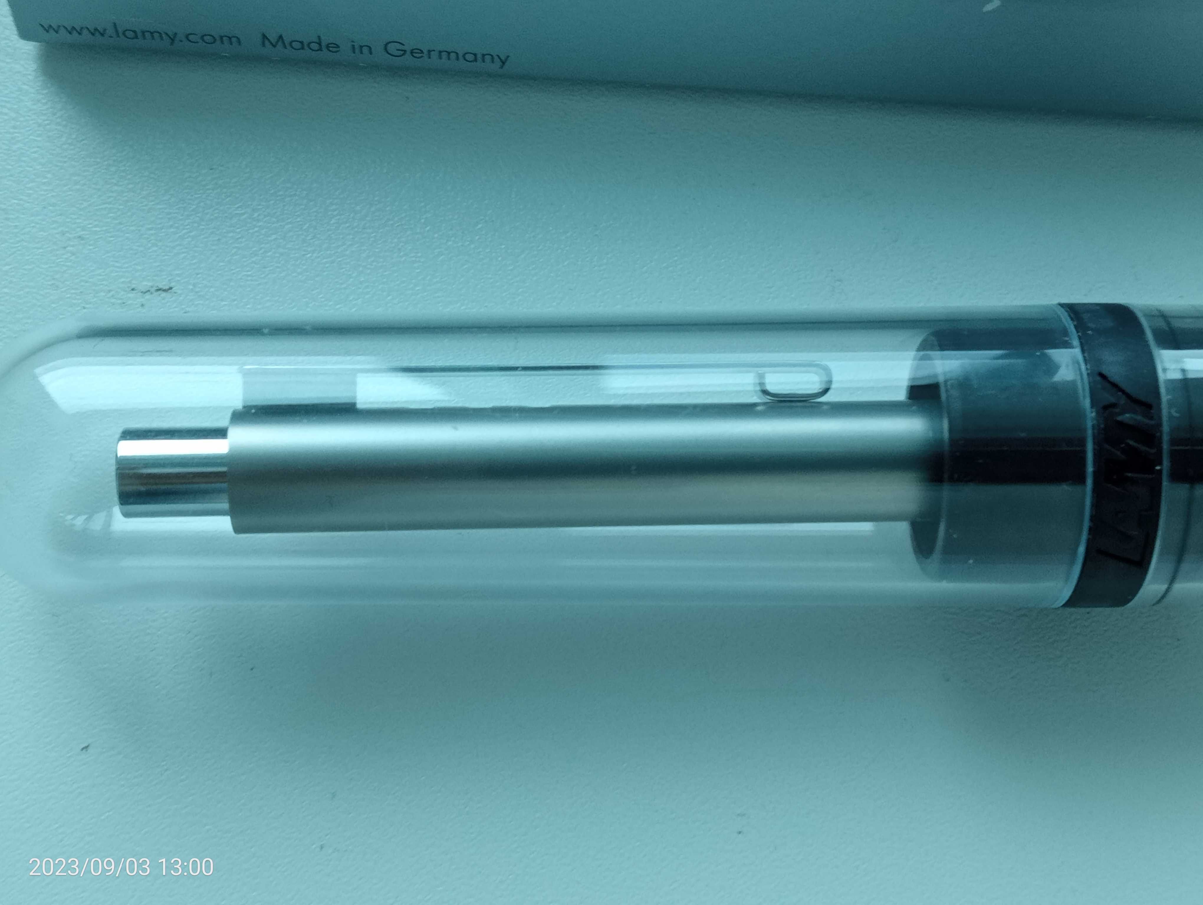Шариковая ручка Lamy (Германия)матовая сталь  PenForMen