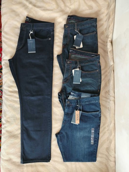 Новые джинсы /Турция/разм-W-36 L-32/ casual кэжуал брюки штаны слаксы