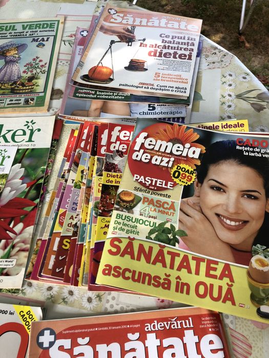 Reviste Click, Femeia, Libertatea, Adevarul, etc