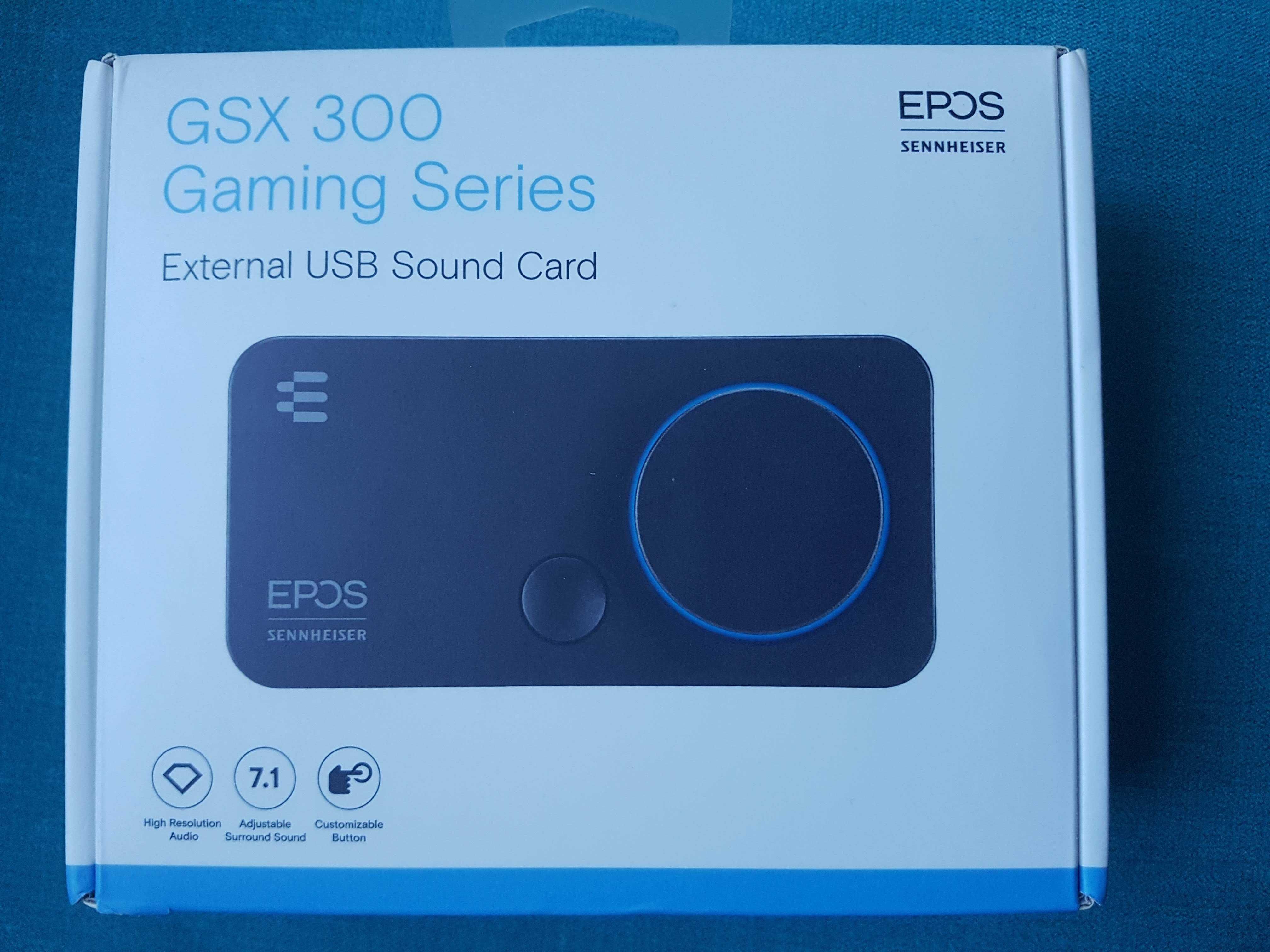 външна звукова карта EPOS GSX 300 Gaming Series