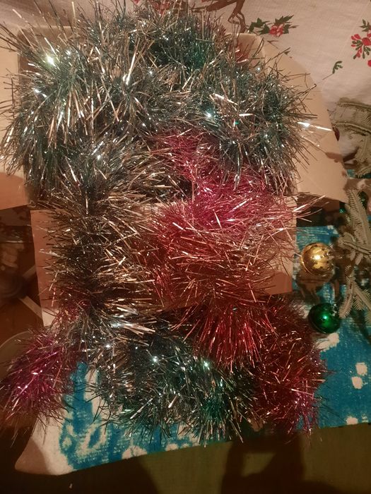 Ёлка новогодняя наряжённая