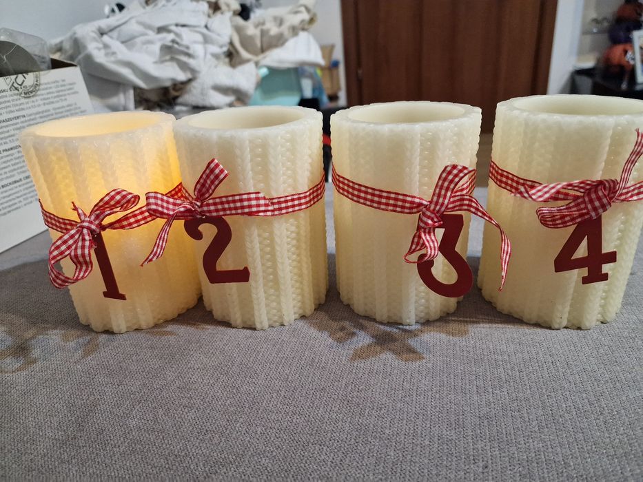 Lumanari decorative Cu Lumina pe baterii cu telecomanda