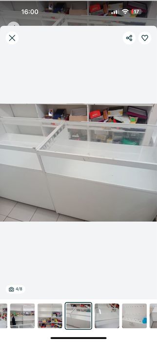 Продам витрины полки срочно