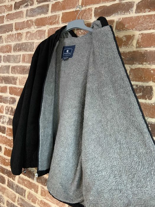 Geacă polar Champion neagra captusita marime L