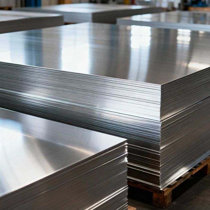 Tabla Aluminiu Pura Certificata - Grosimi 0.4-5mm - Transport National