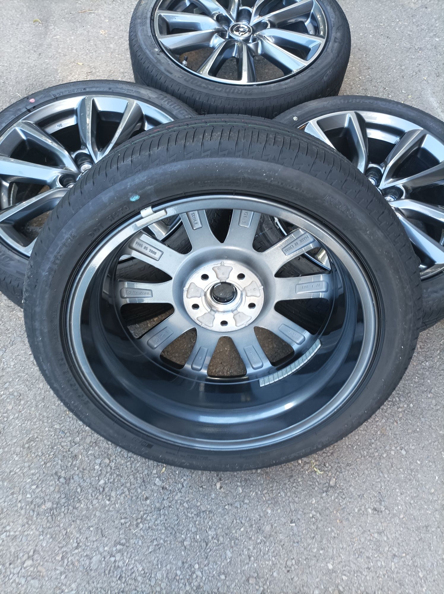 18" оригинални ал.джанти с гуми и датчици за Mazda 3/Cx30/Mx30/6...