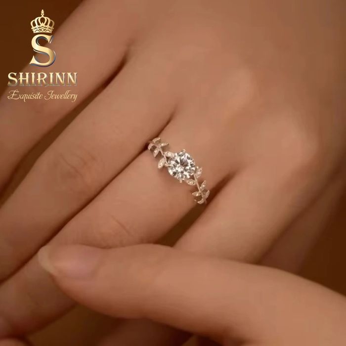 Inel Diamant 1ct. & Platina Greek Laur & Certificat de Autenticitate