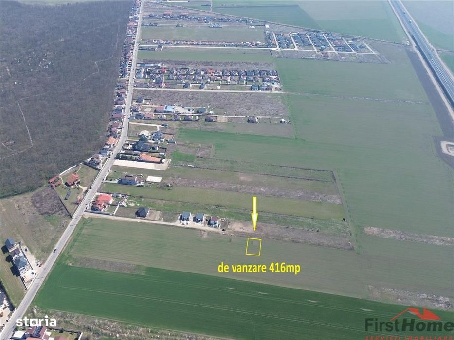 416mp intravilan de vanzare la Crang - Focsani -