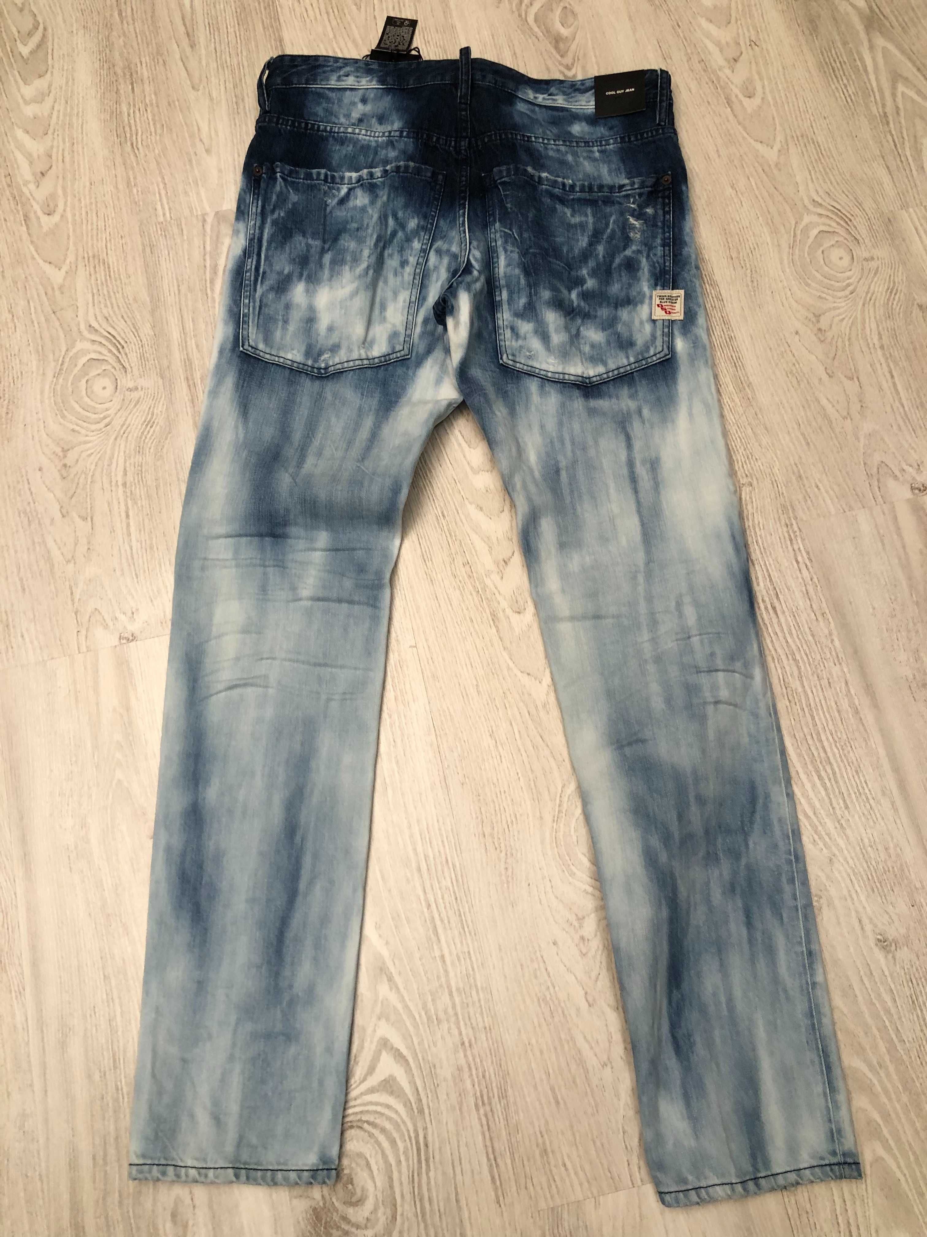 Dsquared2 blugi Cool Guy Jean 50 italy, sau L, retail 625 euro