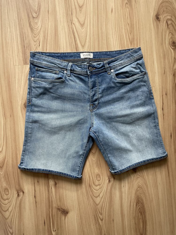 SELECTED / мъжки къси дънки XL
