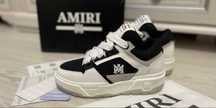 Adidasi Amiri MA-1 albi negri / white black