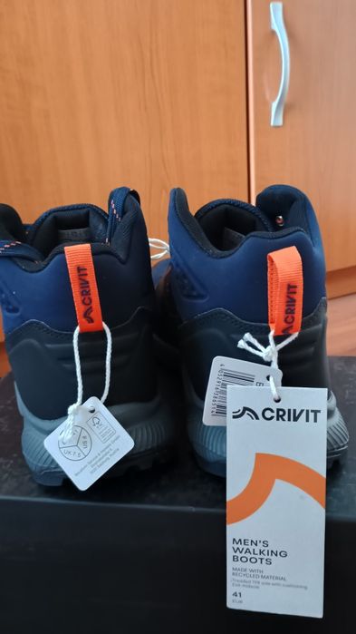 Туристически обувки Crivit Waterproof Men's Walking Boots, EVA, TPR по
