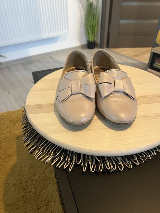 Mocasini din piele naturala
