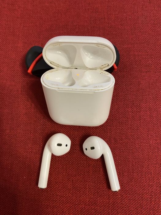 Casti wireless Apple AirPods Gen2 + husa