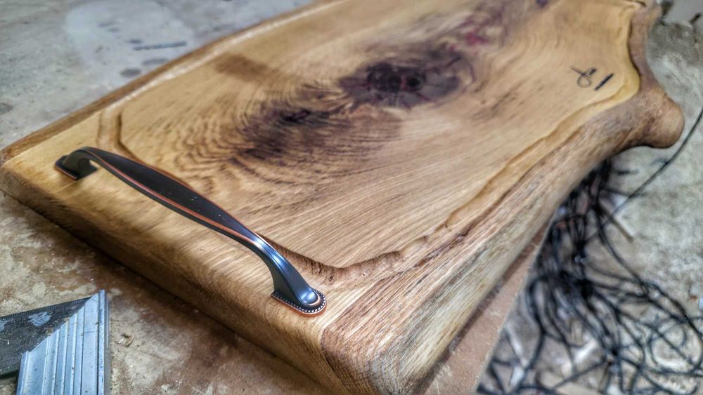 Platouri din lemn de stejar